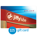 JIFFY LUBE<sup>&reg;</sup> $25 Gift Card</u>