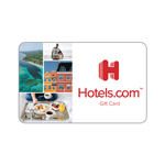 HOTELS.COM<sup>&reg;</sup> $400 Gift Card